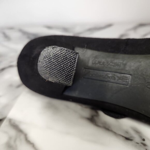 AMERICAN EAGLE WOMENS VELVET OR SUEDE HIGH HEELS WITH STAR PATTERNS - Picture 5 of 15